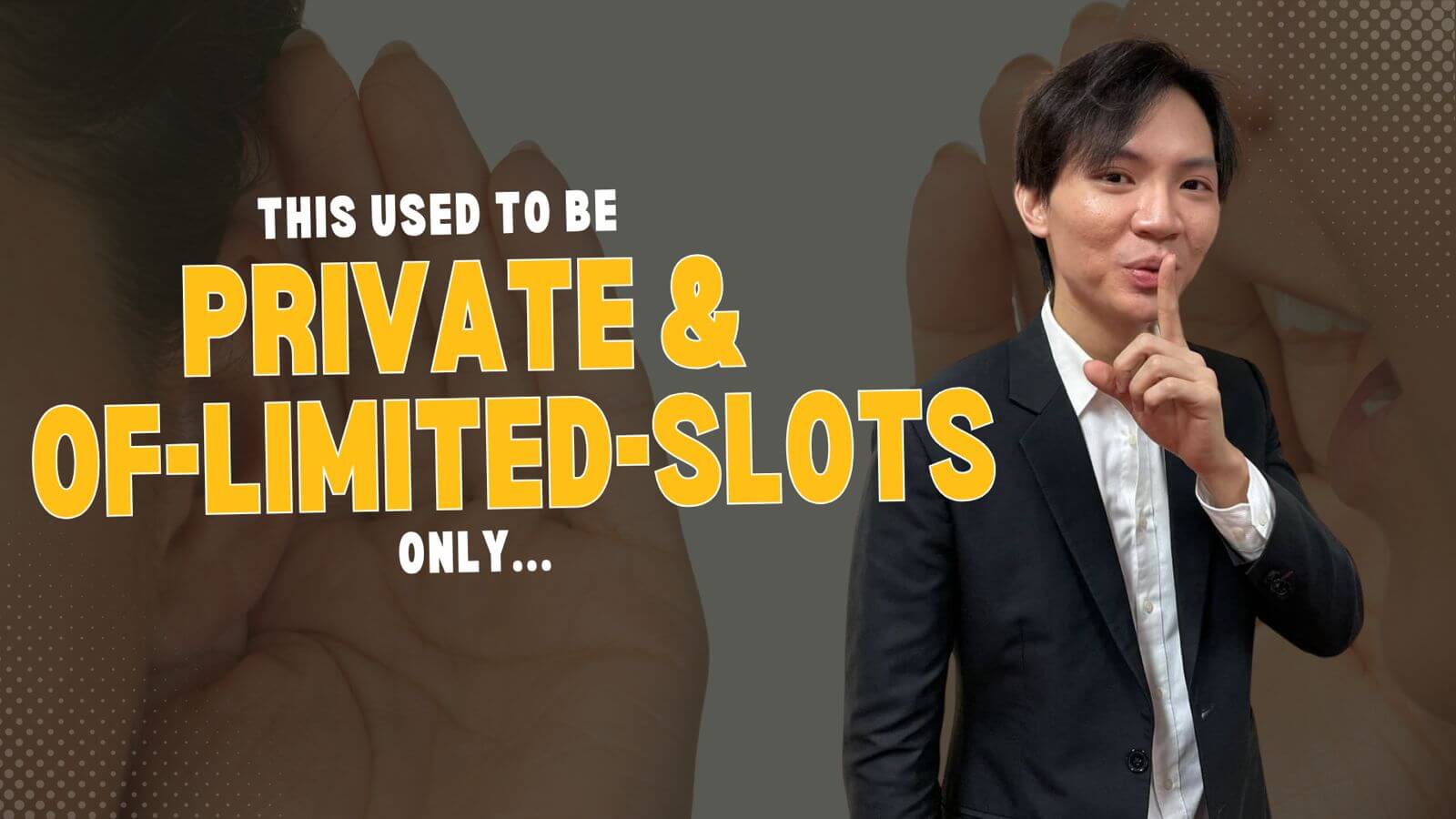 image of master trainer darren tay sharing a secret about our interview skills training program