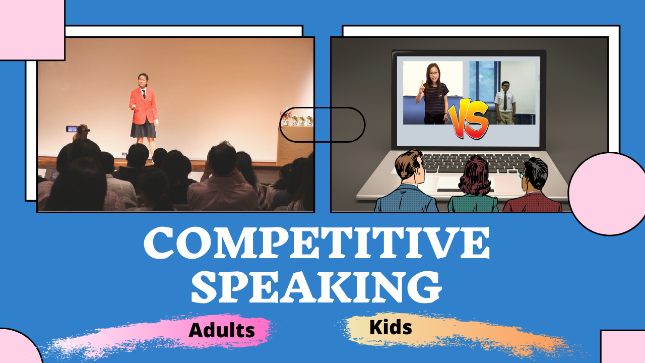 Competitive Speaking – How to Present with Power in a Challenging Environment? (Both On-stage & Online Competition) - Competitive Speaking – How to Present with Power in a Challenging Environment? (Both On-stage &